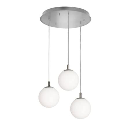 Afx Loretto Triple Pendant Medium Base LRTP07MBSNRND3